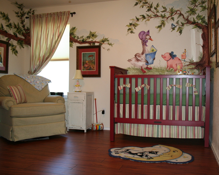 Jackson's Vintage Mother Goose Nursery - Project Nursery
