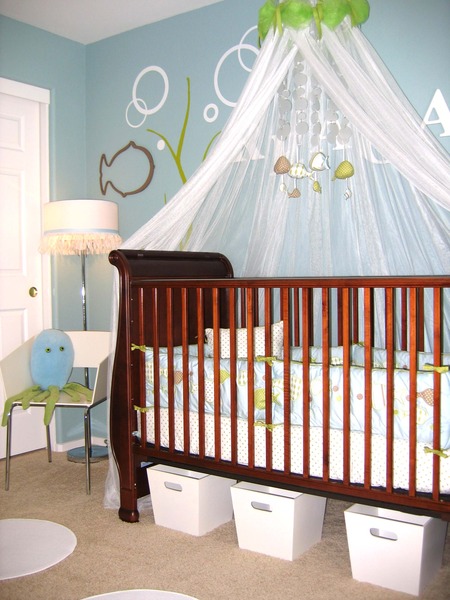 Modern Under the Sea Nursery - Project Nursery