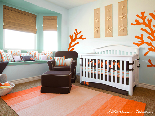 Beach Theme Designer Nursery - Project Nursery