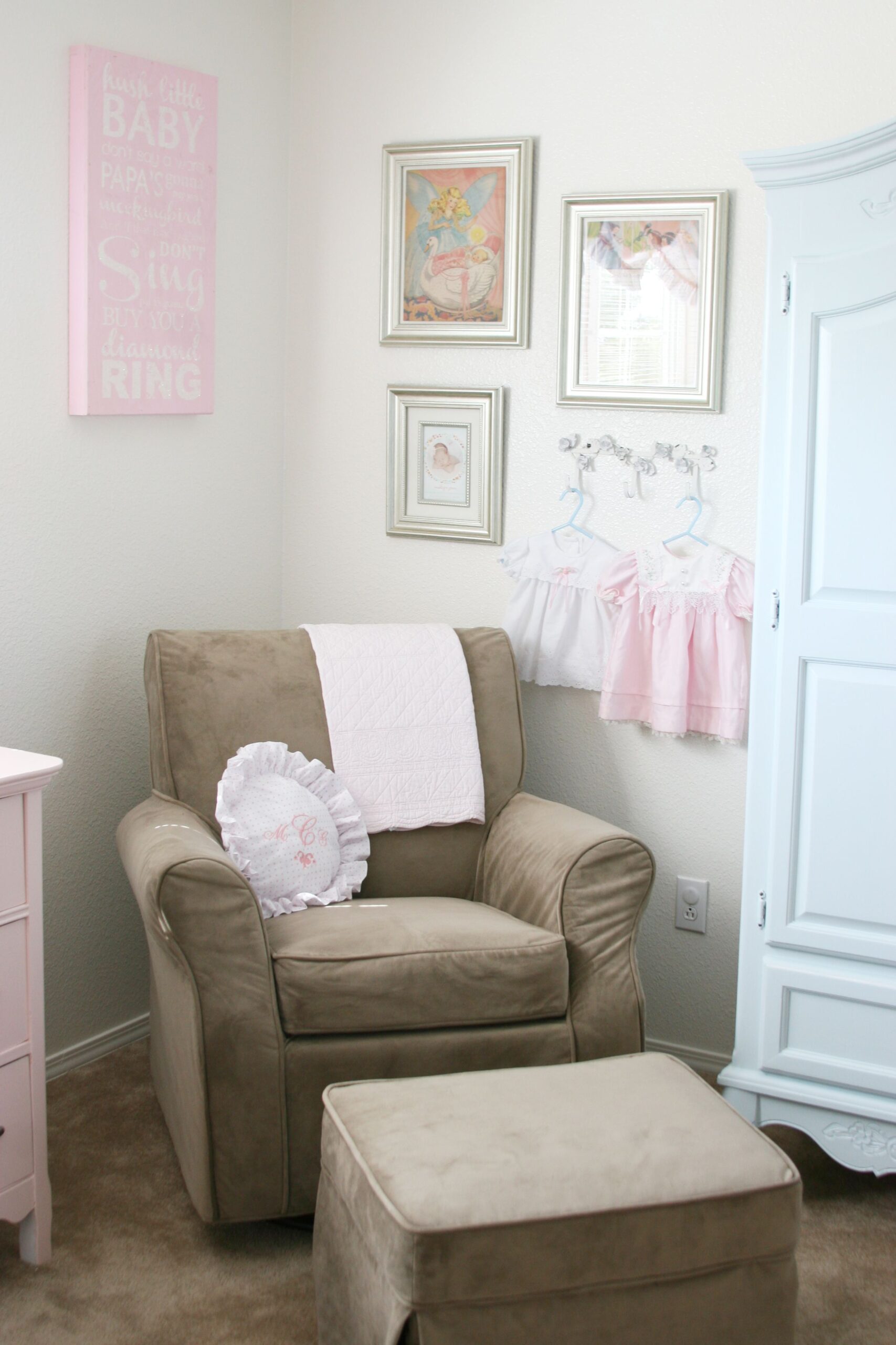 Shabby Chic Vintage Nursery - Project Nursery