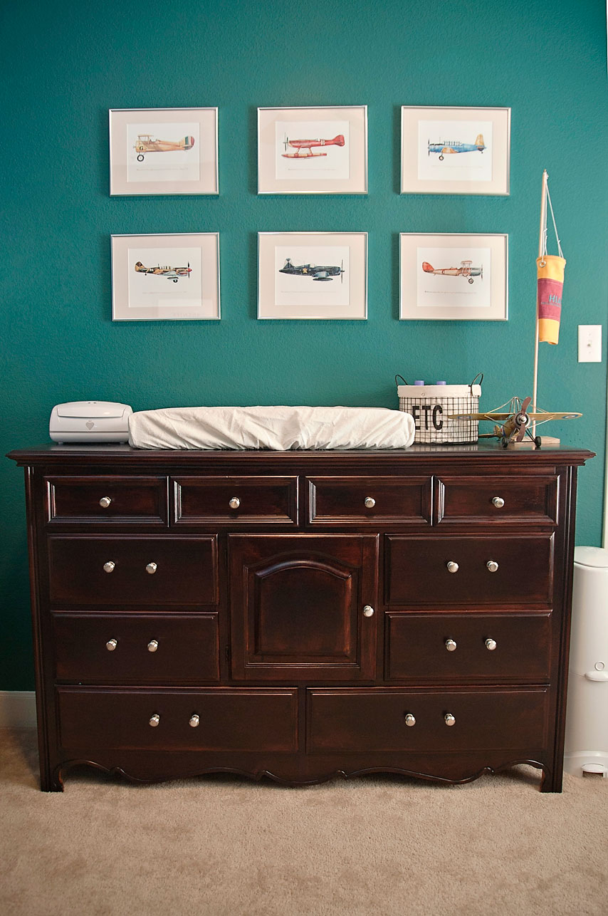 Henry's Vintage Airplane Nursery - Project Nursery