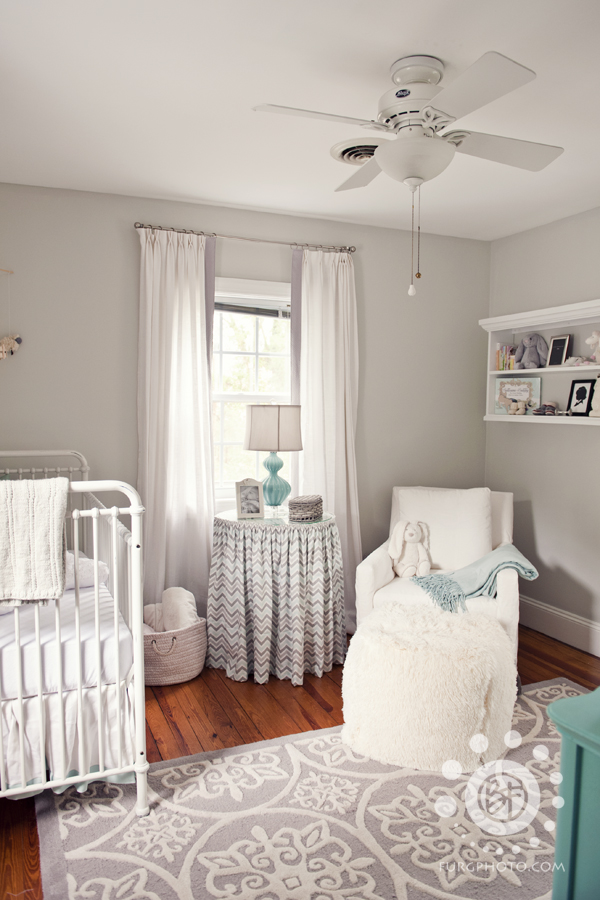 Grey and White Neutral Nursery - Project Nursery