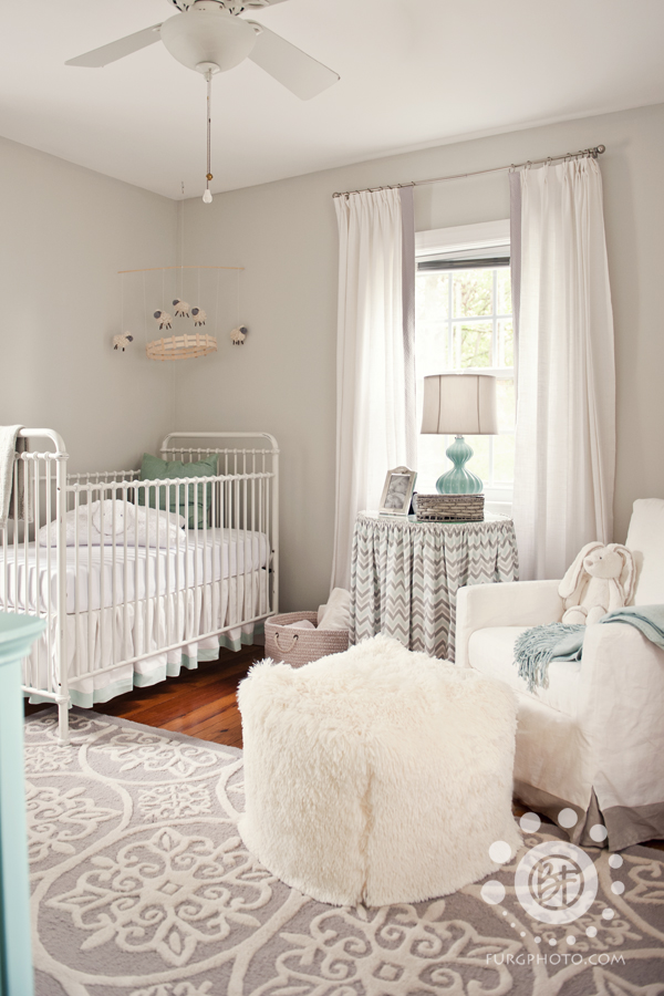 Grey and White Neutral Nursery - Project Nursery
