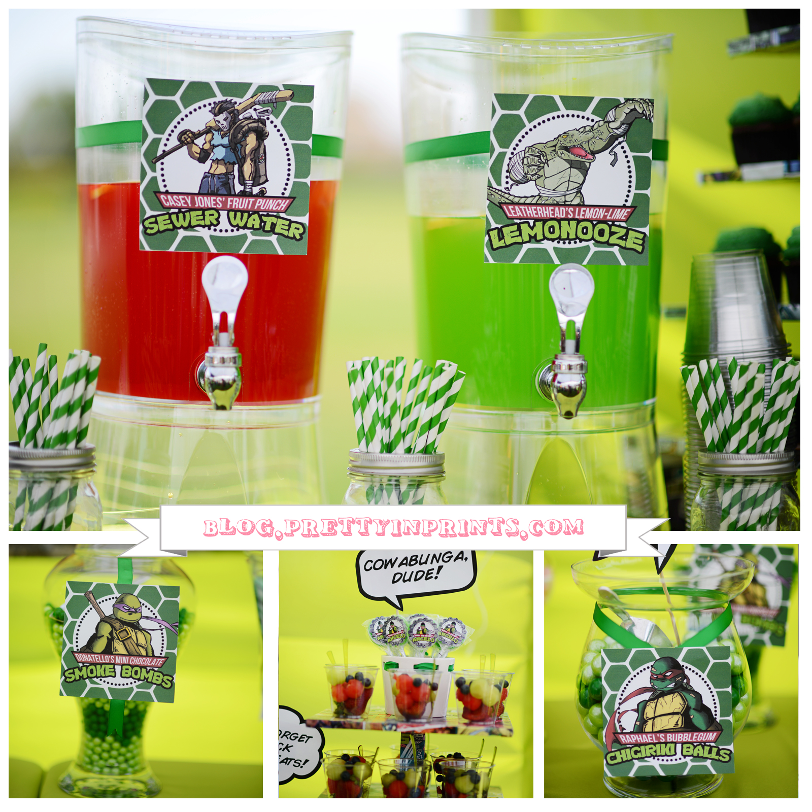 Ninja Turtle Birthday Party - Project Nursery, image size:1600x1600