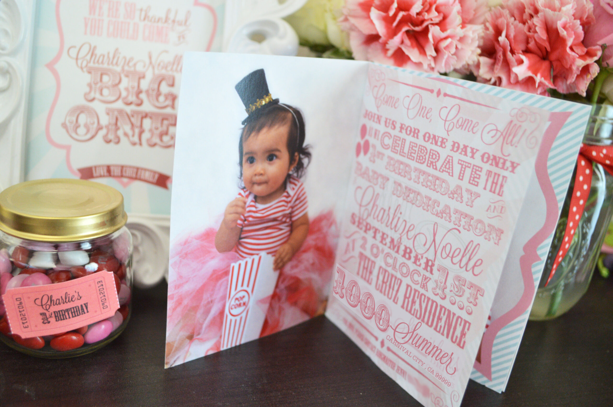 Charlie's Carnival 1st Birthday Project Nursery