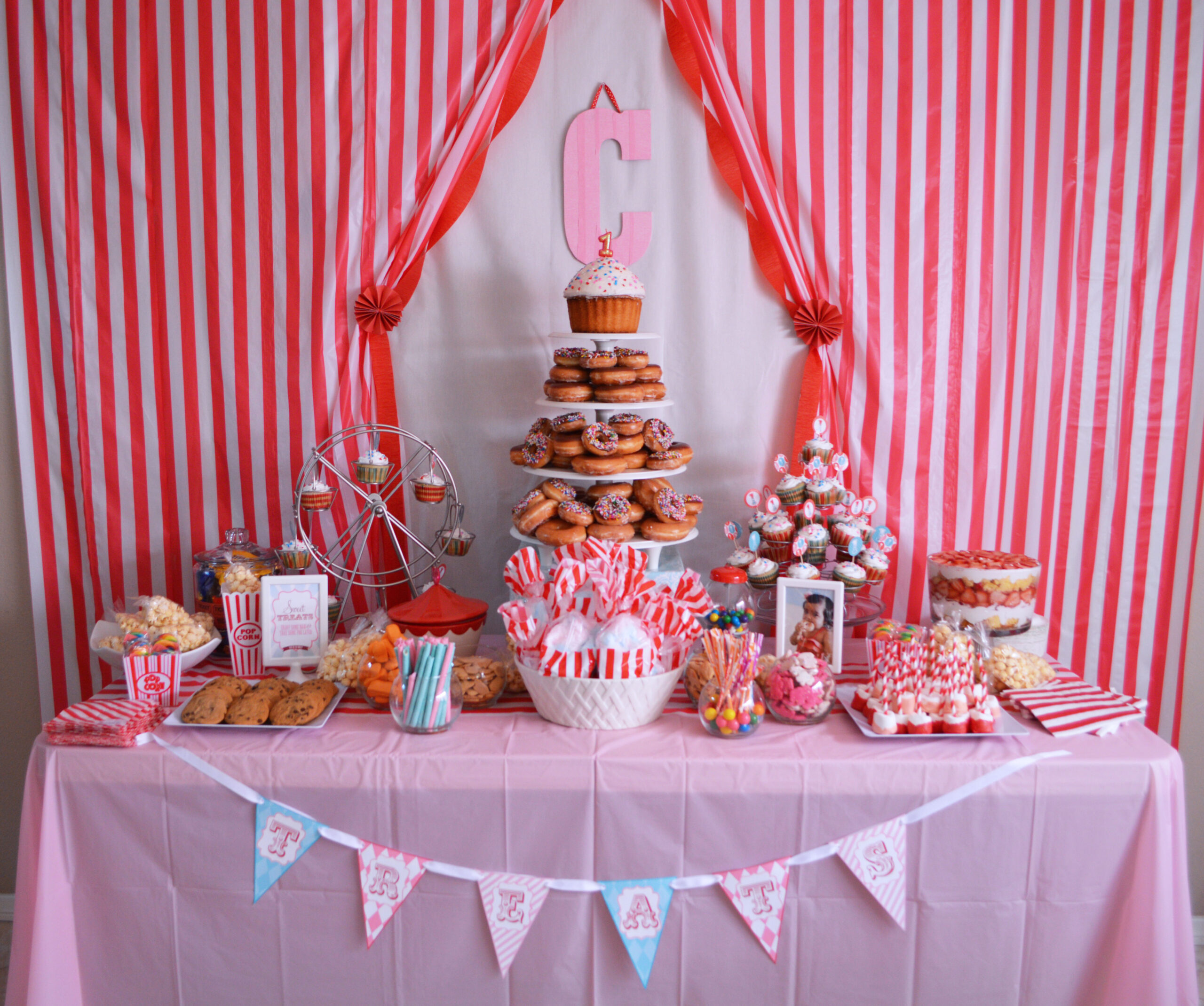 Charlie's Carnival 1st Birthday Project Nursery