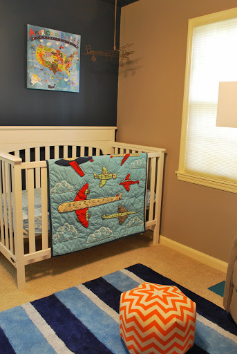 Airplane Themed Nursery - Project Nursery