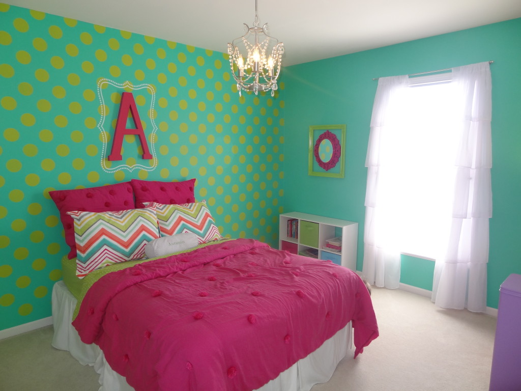 Readers' Favorite: Colorful Big Girl Room - Project Nursery, image size:1024x768