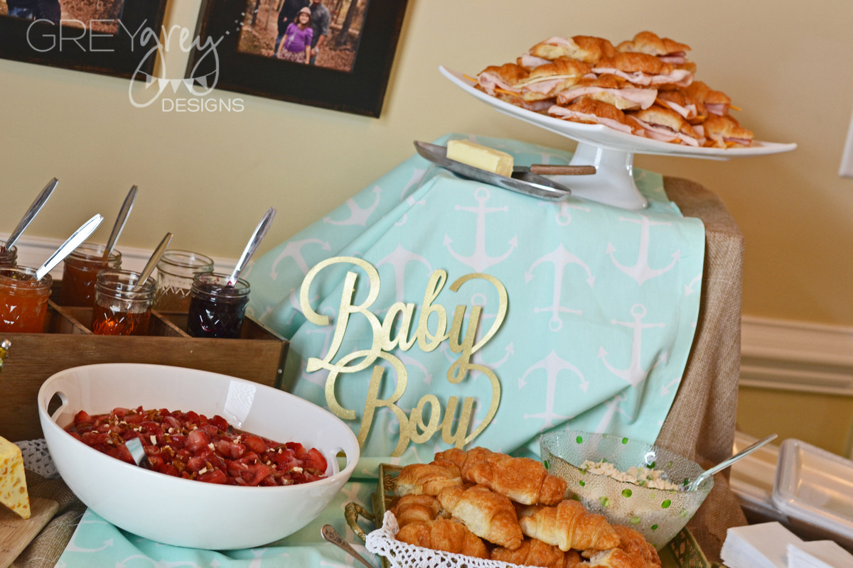 Mint and Gold Baby Shower - Project Nursery, image size:1200x800