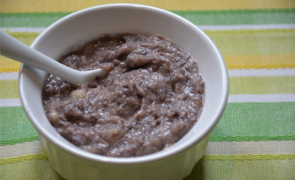Black Bean Banana Mash Baby Food Recipe