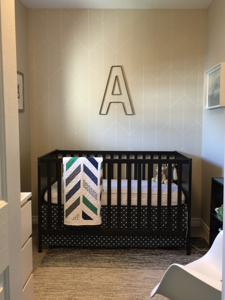 Chevron Baby Quilt Chevron Baby Quilt - Project Nursery