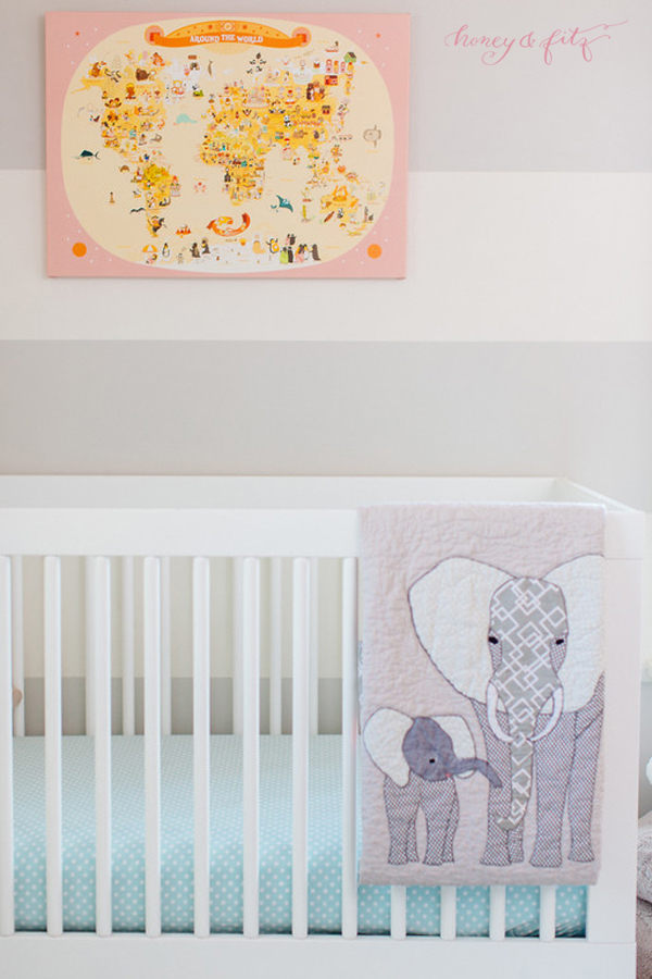 Handmade Elephant Baby Quilt Handmade Elephant Baby Quilt - Project Nursery