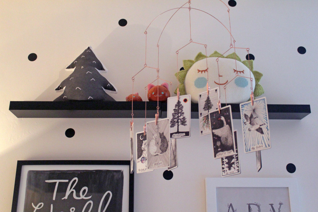 Rose Gold Photo Mobile - Project Nursery