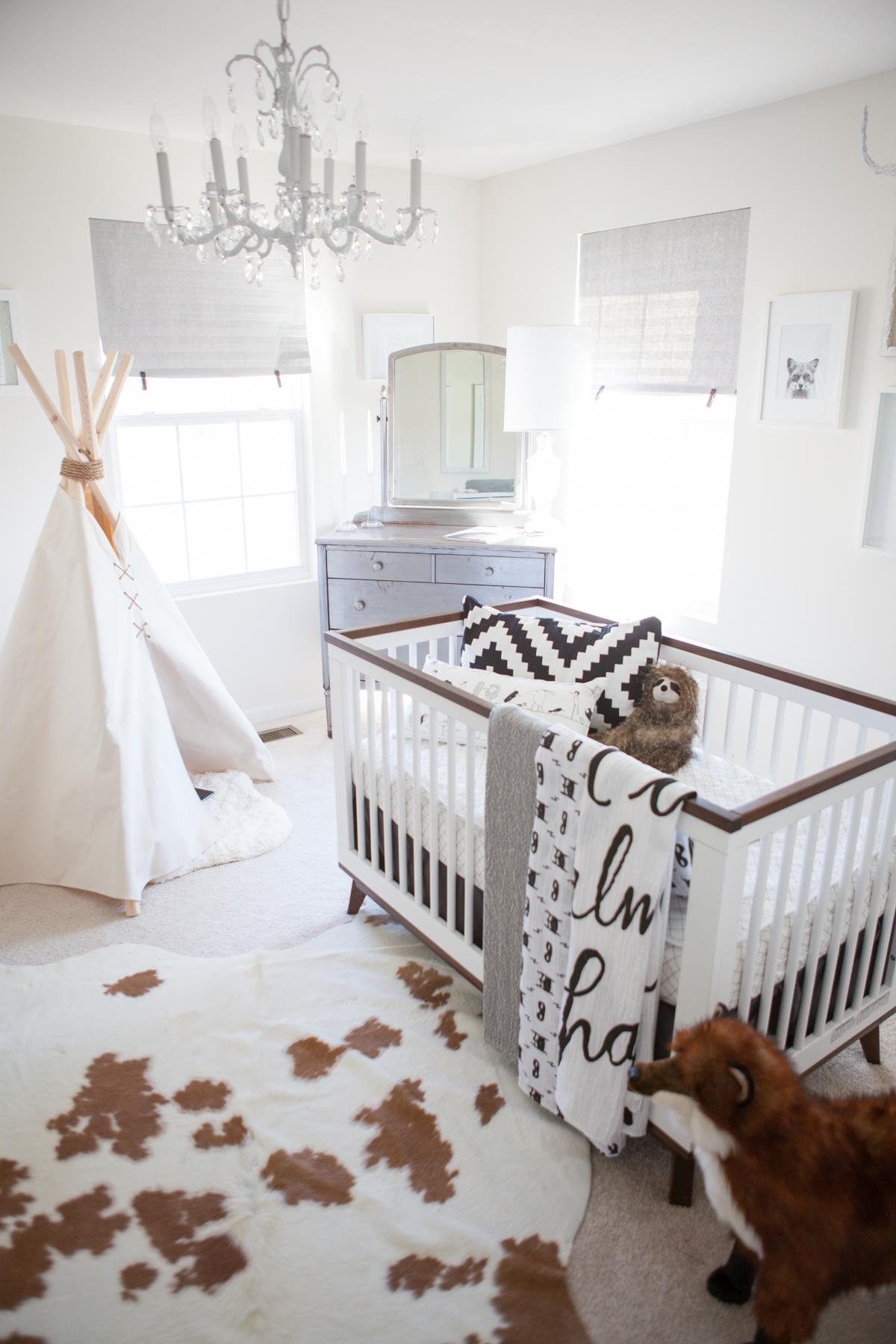 Whimsical Black and White Nursery - Project Nursery