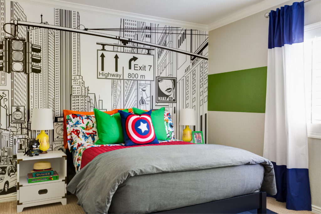 Modern Super Hero Kids Room - Project Nursery