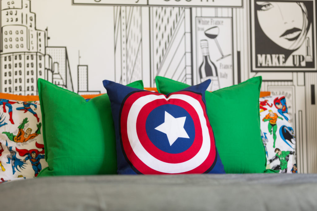 Modern Super Hero Kids Room - Project Nursery