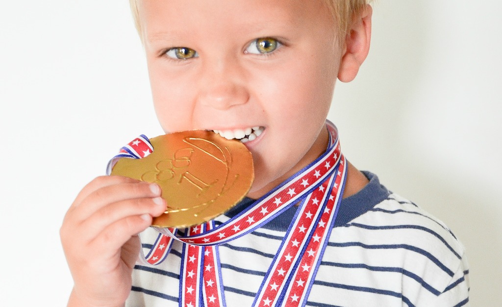 DIY Olympic Medals for Kids
