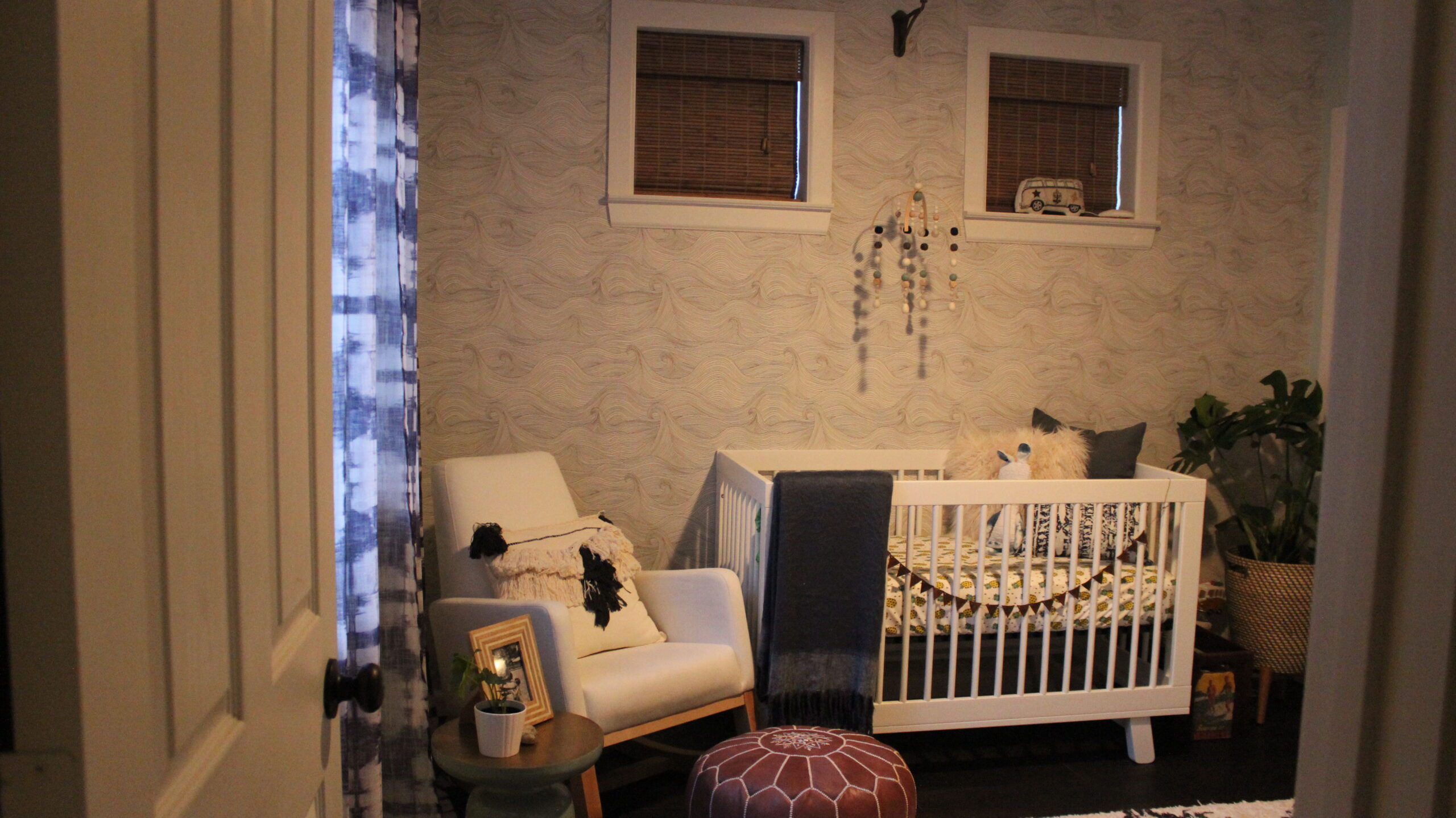 Vintage Boho Modern Surf Beach Nursery - Project Nursery