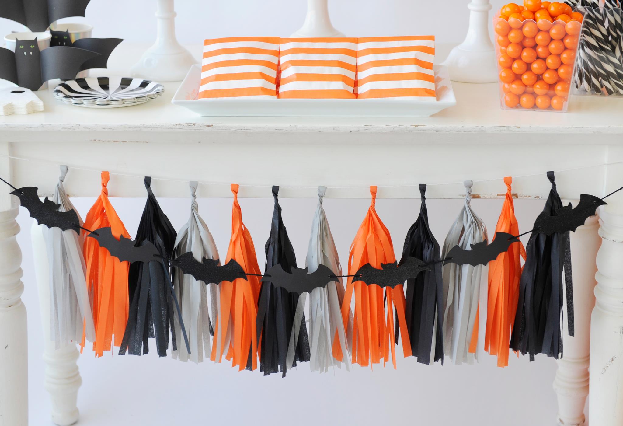 Kids Halloween Party - Bat Garland Kids Halloween Party - Bat Garland