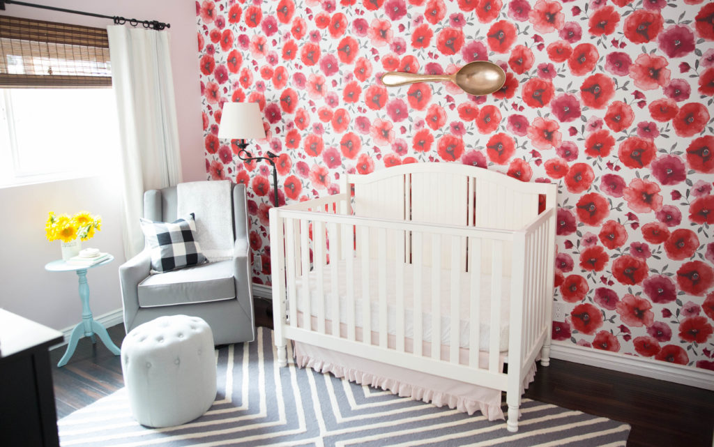Wallpaper in the Nursery - Project Nursery