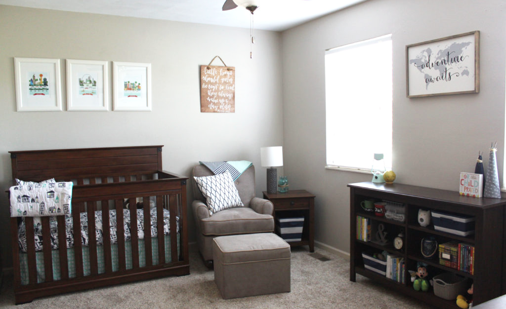 Adventure Themed Boy's Nursery