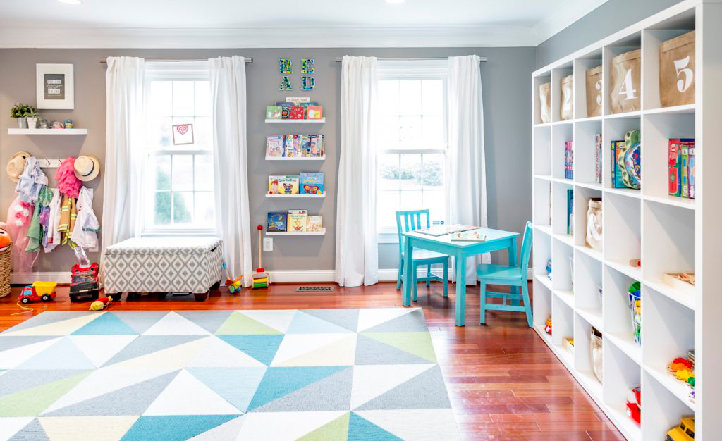 Bright Colorful Playroom