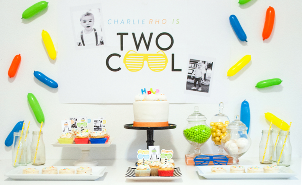 Two Cool A Two Cool Birthday Party That'll Have You Reaching for Your Sunglasses ...