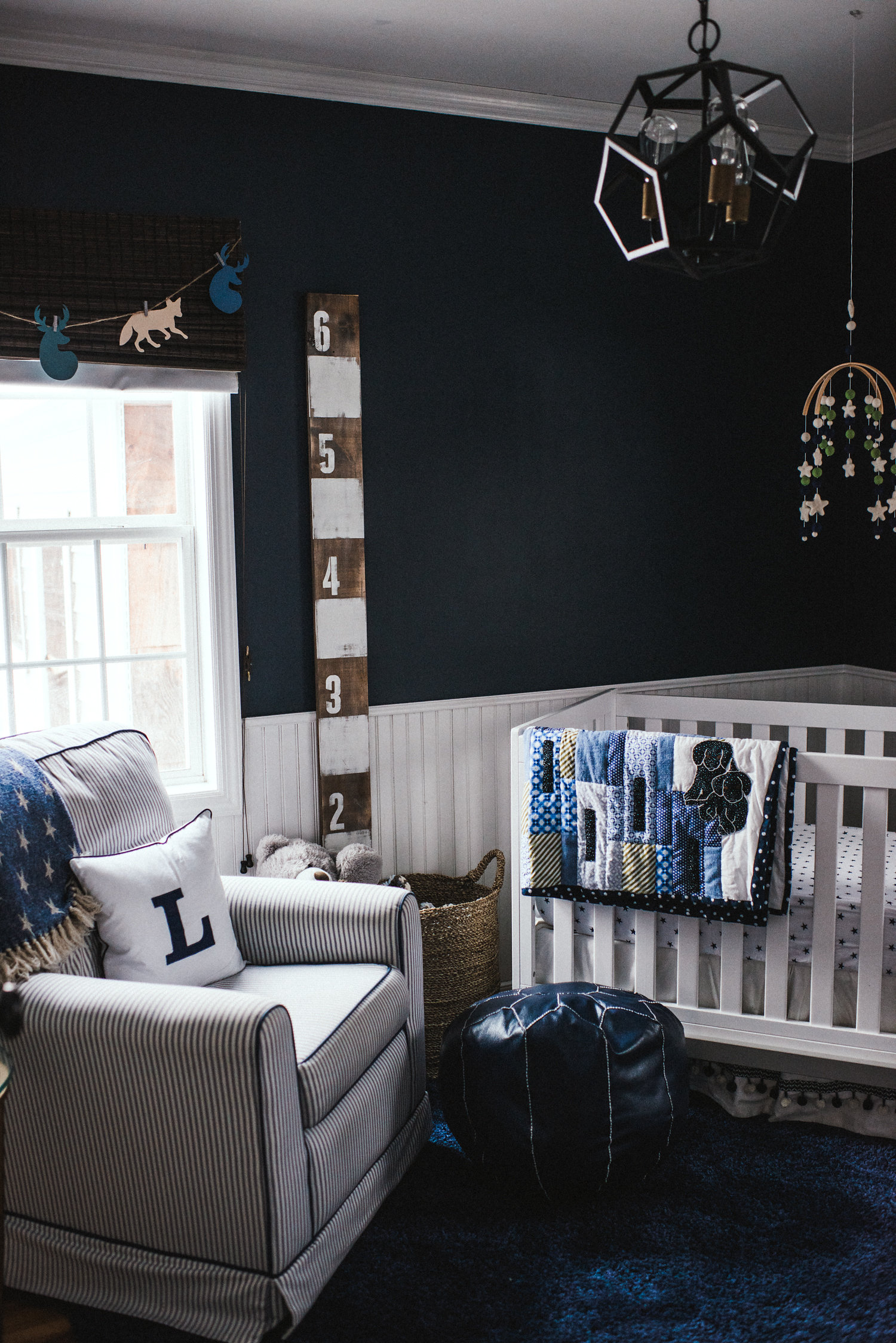 Eclectic Navy - Project Nursery