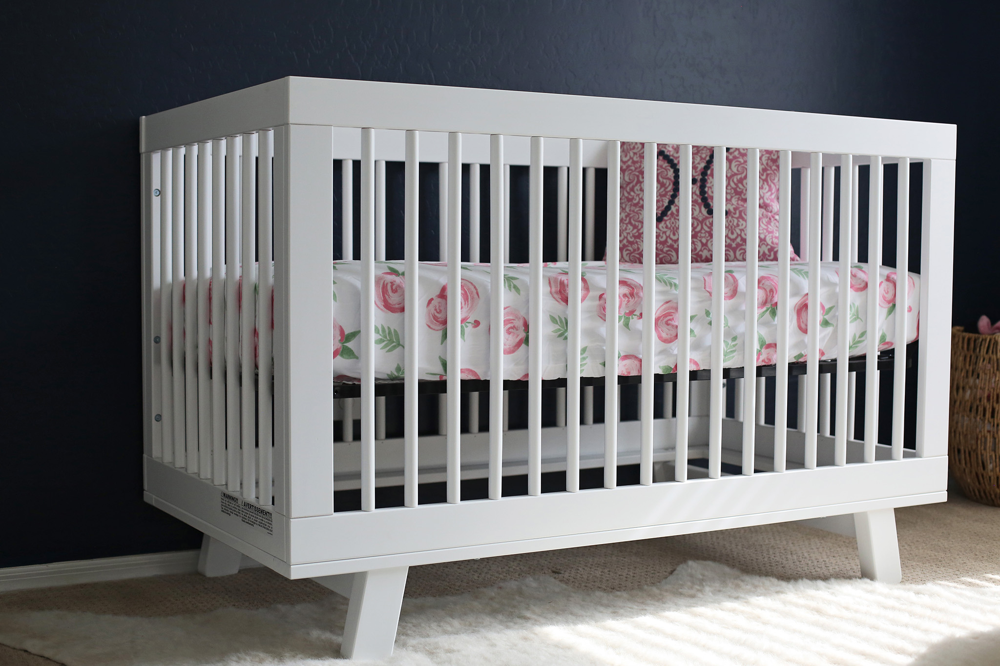 Navy Blue Girl's Nursery Navy Blue Girl's Nursery
