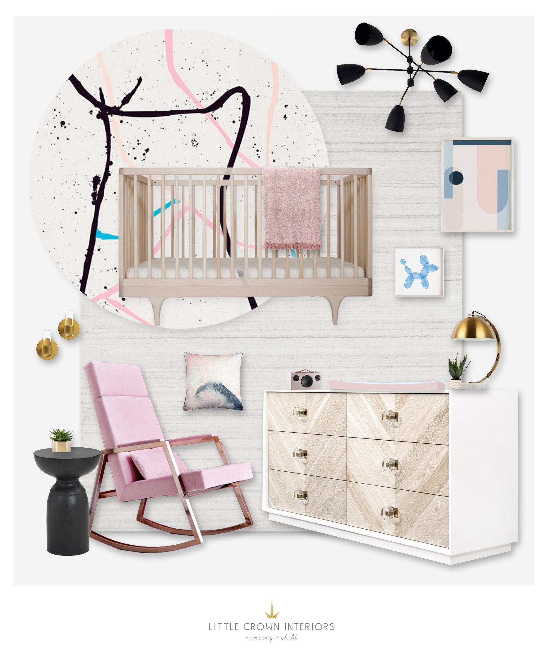 A Nursery Inspired by a Whimsical Adult Space - Project Nursery