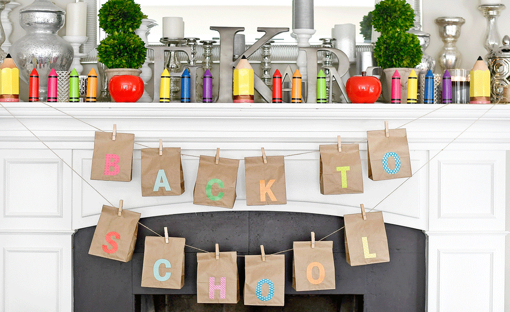 BTS DIY Brown Bag Banner