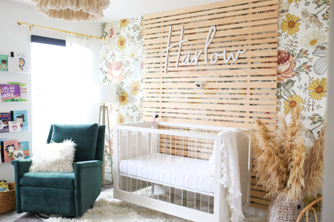 Harlow's Vintage Glam Nursery - Project Nursery