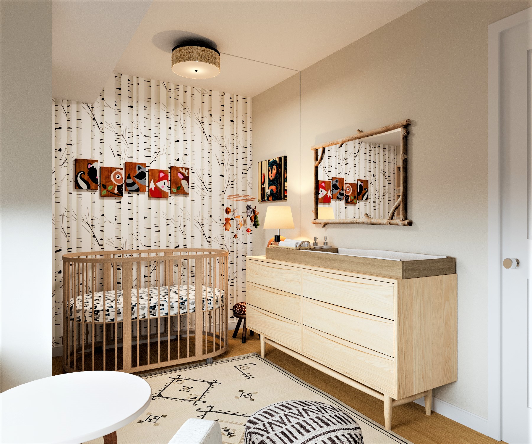 Woodland Themed Nursery - Project Nursery