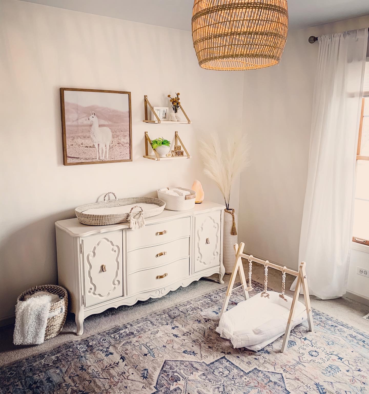 Boho Chic Gender Neutral Baby Nursery - Project Nursery